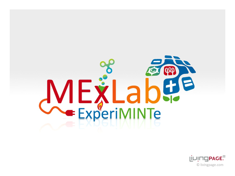 Logo MExLab Experimente, Zielgruppe Schüler/innen ab Klasse 5