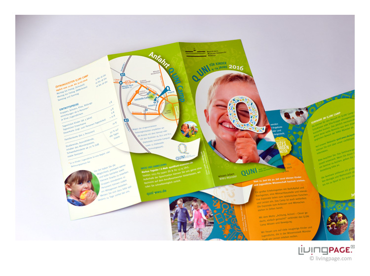 Q.Uni-Folder, wissenschaftliches Projekt für Kinder