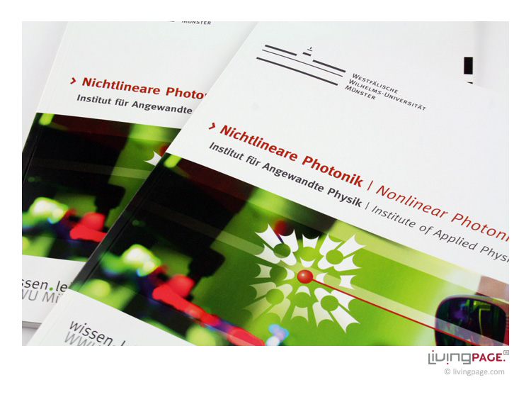 Nichtlineare Photonik / AG Denz, Imagebroschüre
