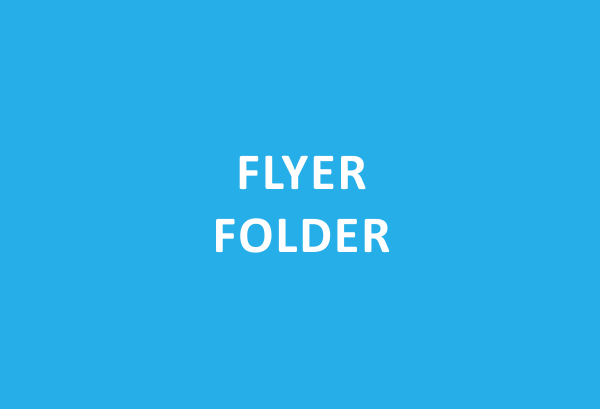 Flyer, Folder