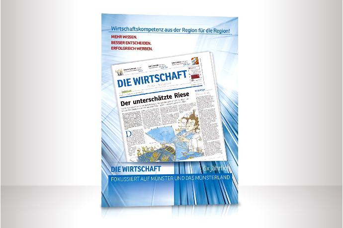 Plakat "Die Wirtschaft Münsterland"